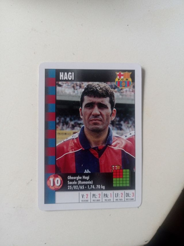 Cromo de Hagi 1995