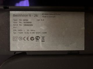 TV B&O Beovision 6 26 9250