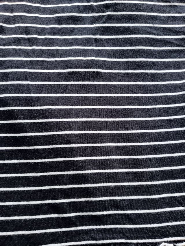 Vestido corto skater rayas marineras