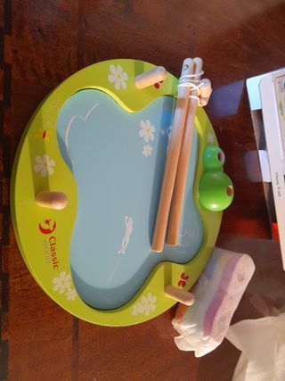 Gioco pesca in legno