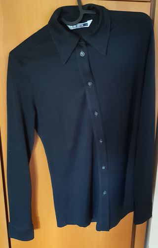 Camicia donna vintage colore nero