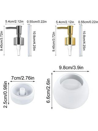 SET - 15pz kit dispenser sapone