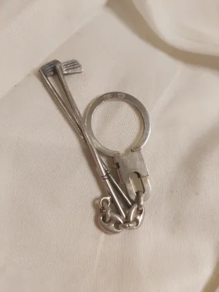 Lote de objetos de plata para bolso