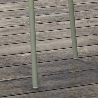 Set 4 Sedie da Giardino Impilabili con Piedini Ant