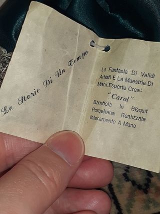 Set Capodimonte 2 bambole da collezione