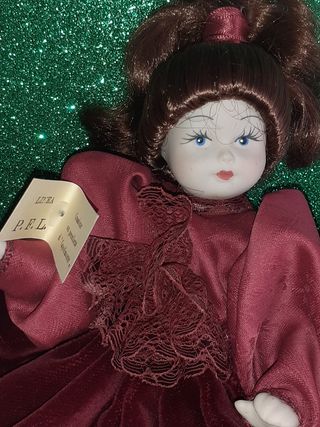 Set Capodimonte 2 bambole da collezione