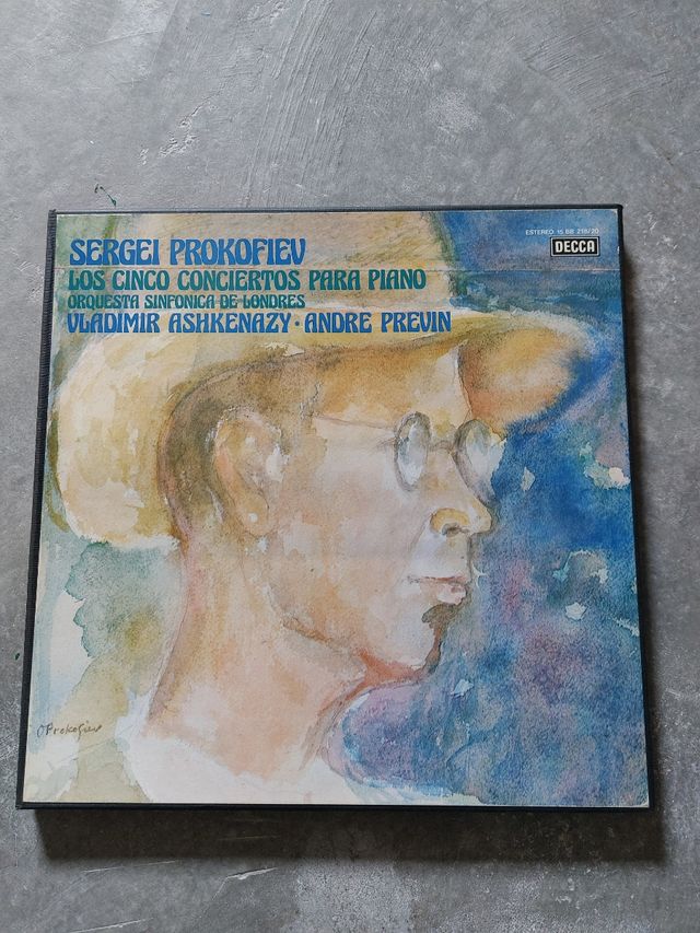 Prokofiev. Cinco conciertos para piano