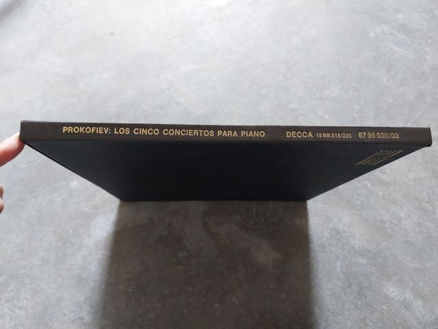 Prokofiev. Cinco conciertos para piano