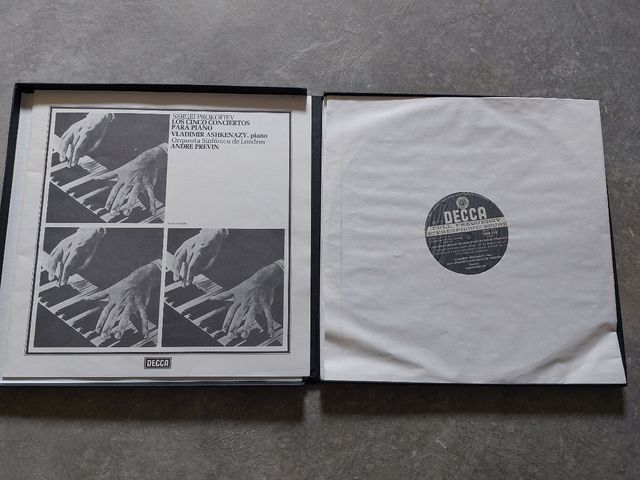 Prokofiev. Cinco conciertos para piano