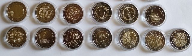 Moedas de 2 € Comemorativas de Portugal - UNC 
