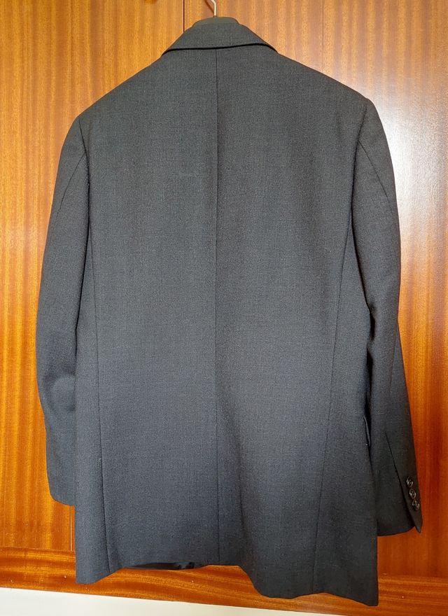 Chaqueta americana gris