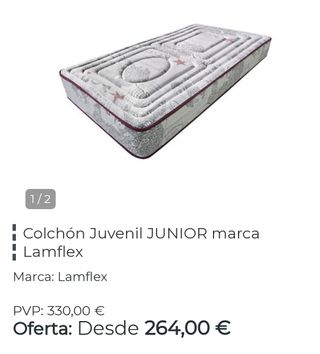 1 colchón Flex a estrenar.