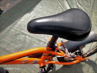 Bici B'twin 500 robot 16" naranja Perfecto estado