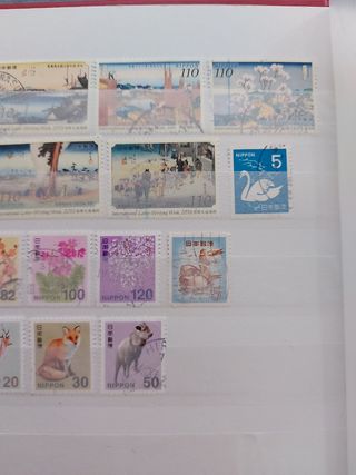 SELLOS DE JAPÓN  LOTE N° 21