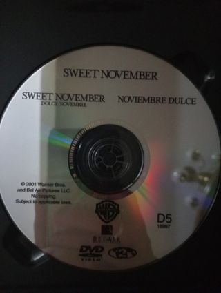 Noviembre dulce película en DVD
