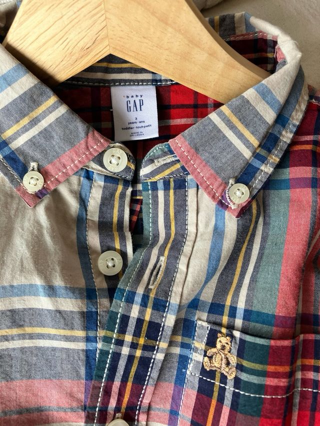 Camisa GAP cuadros