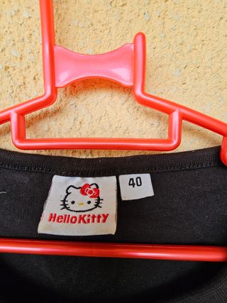 Camiseta "Hello Kitty" -ORIGINAL- Blanca Mujer