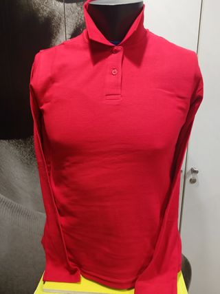 8 Polos mujer Manga larga