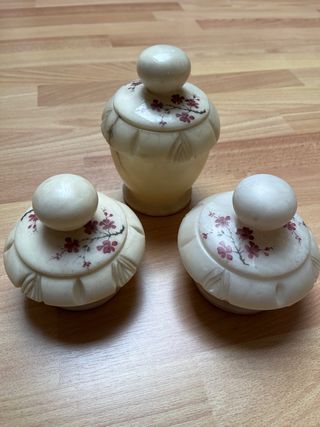 Conjunto de alabastro