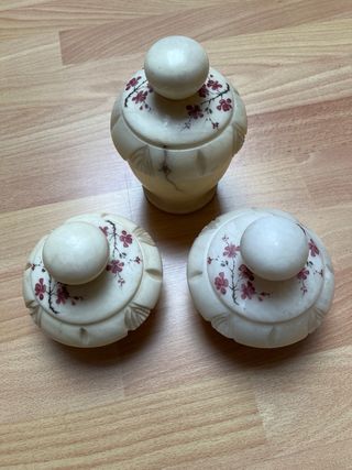 Conjunto de alabastro