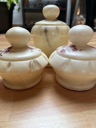 Conjunto de alabastro