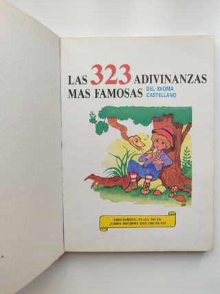 Libro Las 323 adivinanzas más famosas