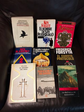 Libros Historia, misterio, policiaco