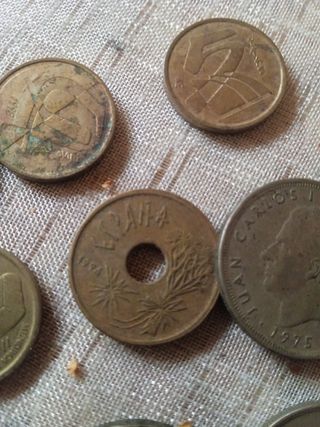 MONEDAS ESPAÑOLAS LOTE DE 13 MONEDAS