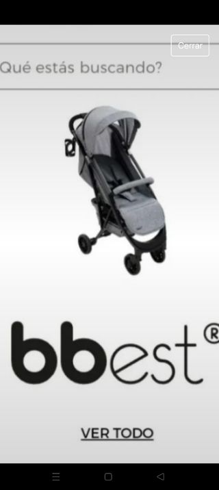 Recambio de capota y asiento silla de paseo Bbest