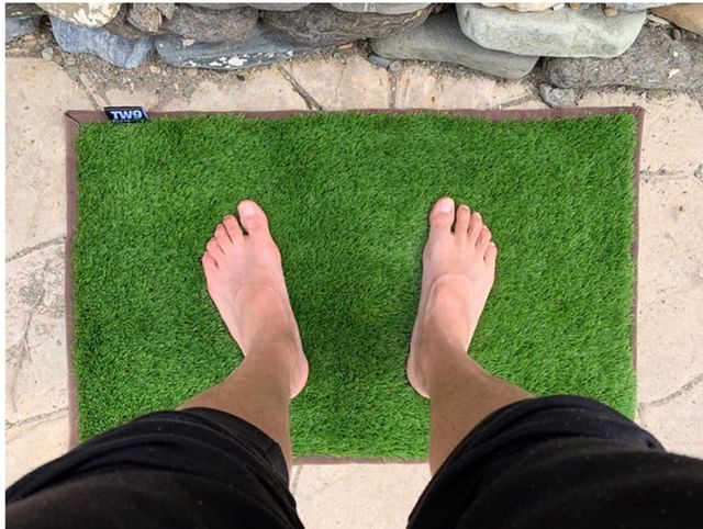 Limpia Pies (clean feet) felpudo