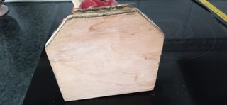 Antigua escultura del Sagrado Corazón de Jesús.