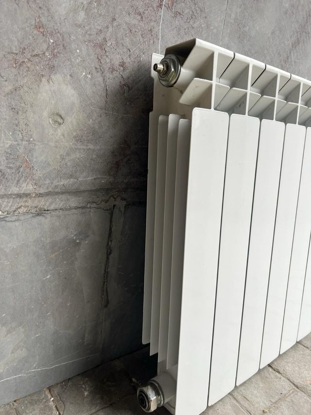 Radiador blanco 6 elementos