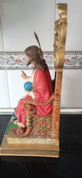 Antiguo Sagrado Corazón de Jesús, sellada de Olot.