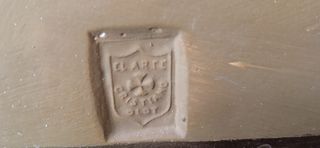 Antiguo Sagrado Corazón de Jesús, sellada de Olot.