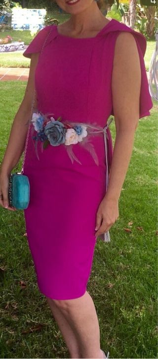 Vestido boda/ graduacion en buganvilla