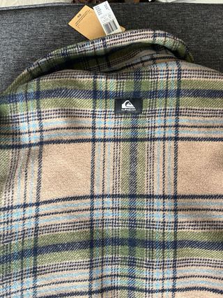 Chaqueta vintage oversize Quicksilver cuadros