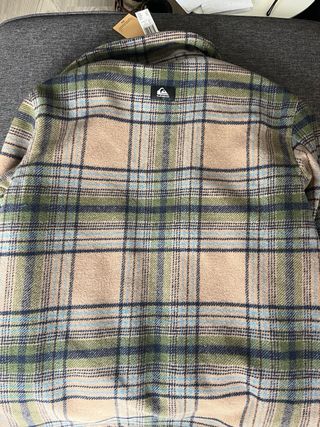 Chaqueta vintage oversize Quicksilver cuadros