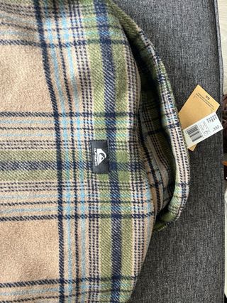 Chaqueta vintage oversize Quicksilver cuadros