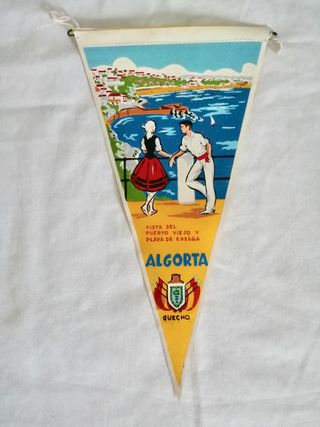 Banderín vintage Algorta (Guecho)