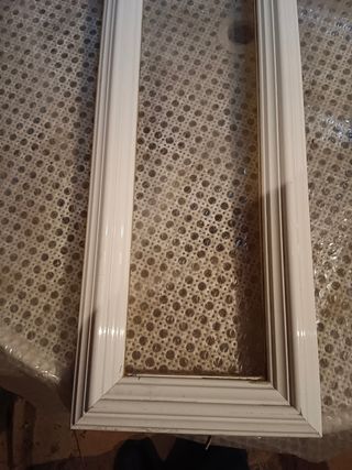 2  Marcos aluminio blancos