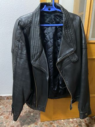 Cazadora hombre piel