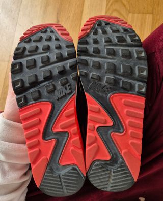 Zapatillas Nike Air Max 90 Rojas/Naranjas/Blancas