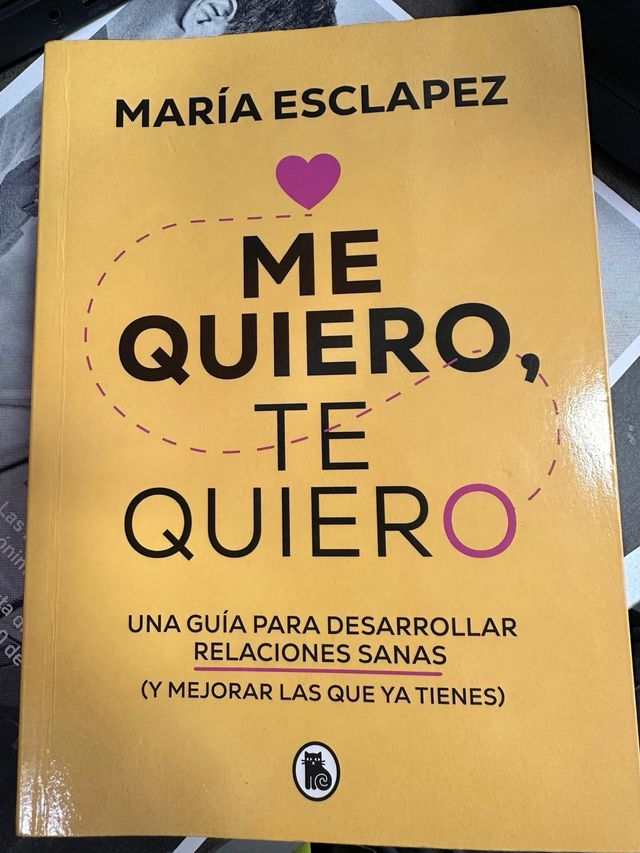 Libro “Me quiero, te quiero”