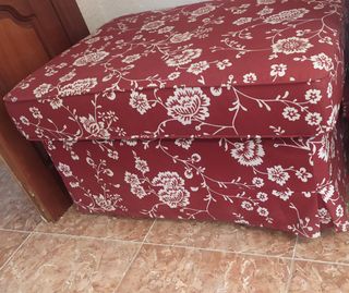 Reposapies con arcón gama Ektorp Ikea