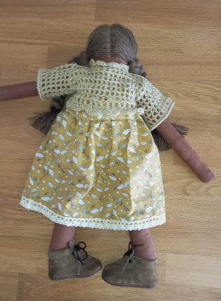 Muñeca de trapo 60 cm, handmade