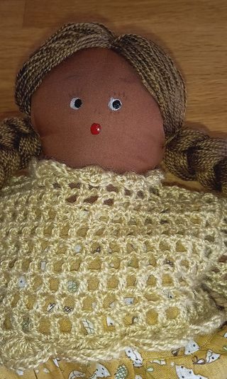 Muñeca de trapo 60 cm, handmade