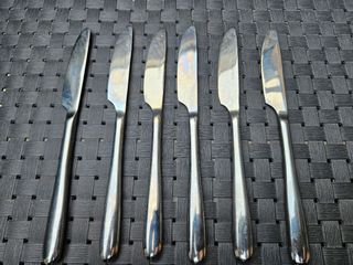 6 nuovi coltelli da burro in acciaio inossidabile