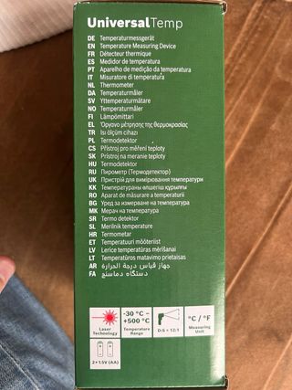 UniversalTemp Bosch termómetro NUEVO