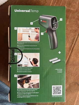 UniversalTemp Bosch termómetro NUEVO
