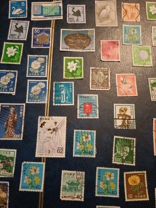 LOTE SELLOS JAPON SIGLO PASADO